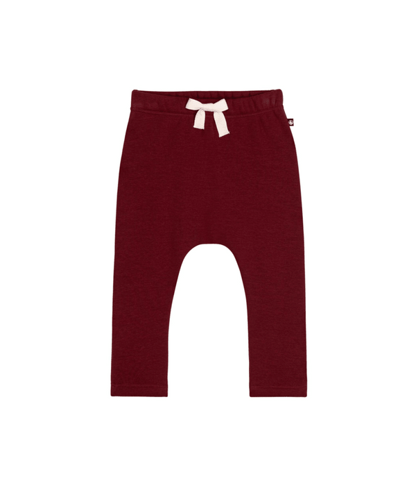 Burgundy Baby Pants