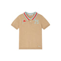 Beige Knit Loyal Polo
