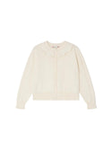 Cream Knit Lueur Cardigan