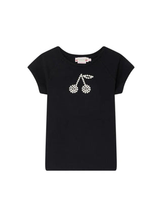 Black and White Cherry Asmae Tee