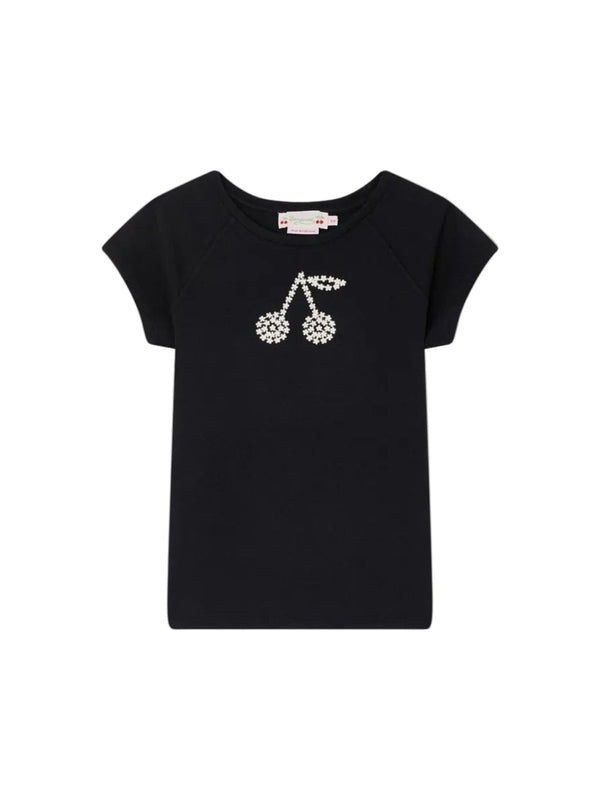 Black and White Cherry Asmae Tee