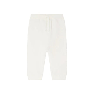 White Baby Bambo Sweatpant