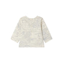 White and Blue Baby Gauguin Top