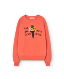 Salmon Shark Ice Cream Graphic Crewneck