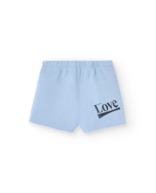 Soft Blue Turtledove Baby Shorts