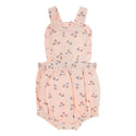 Pale Pink Baby Cherry Print Romper