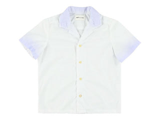 White Sault Short Sleeve Button Down Shirt