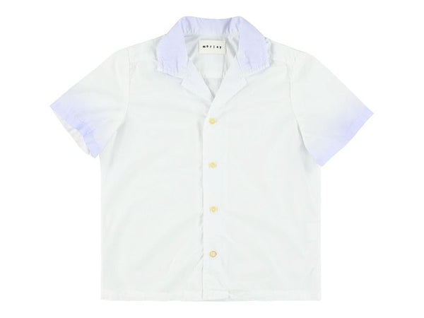 White Sault Short Sleeve Button Down Shirt