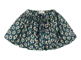 Navy Printed Sprinter Skirt