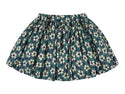 Navy Printed Sprinter Skirt