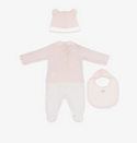 Baby Pink Footie Gift Set