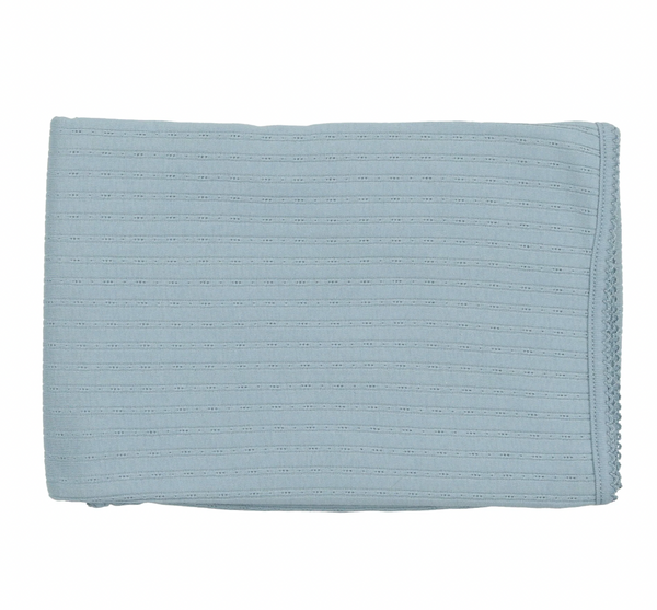 Blue Fog Willow Matching Blanket