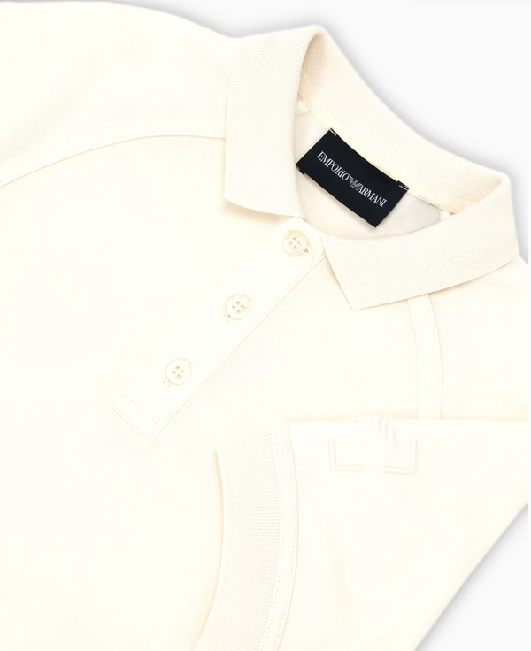 Off White Polo Shirt