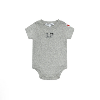 Grey LP Baby Onesie