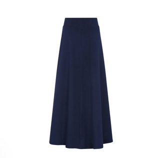 Navy LP Maxi Skirt