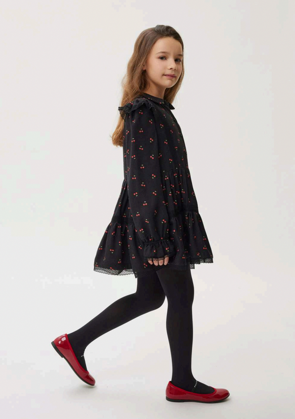Black Cherry Flowy Dress