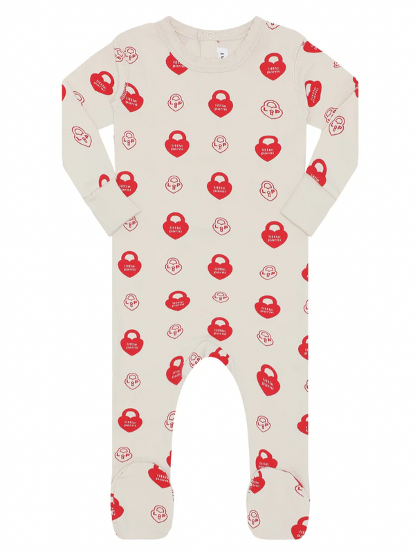 Red LP Signature Footie