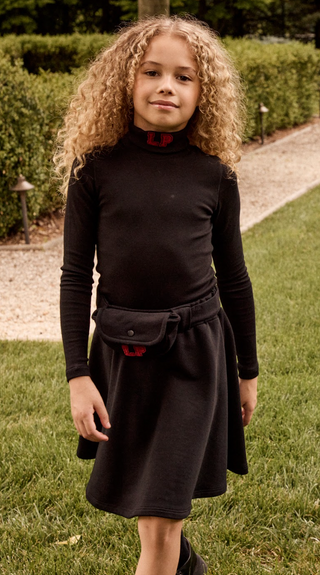 Black LP Pouch Skirt
