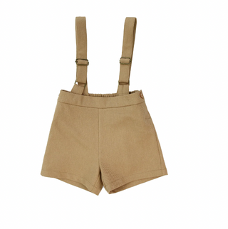Camel Suspender Shorts