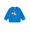 Blue Baby Moschino Bear Crewneck
