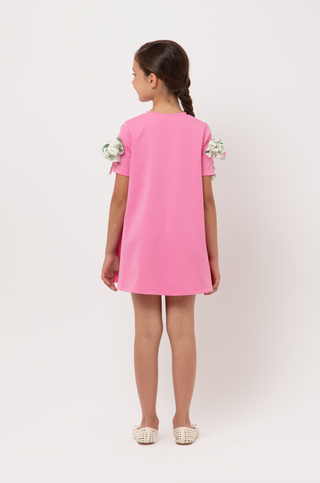 Pink Floral Imperia Dress
