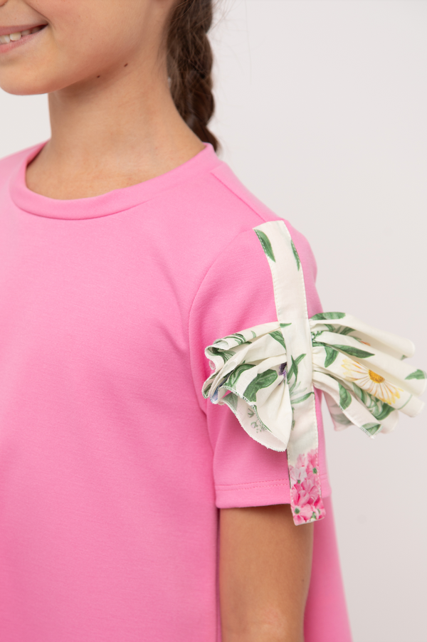 Pink Floral Imperia Dress