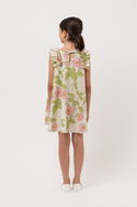 Pink Floral Robinia Dress