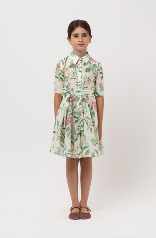 Multicolor Floral Annick Long Length Dress