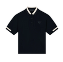 Navy Classic Eagle Patch Polo