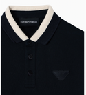 Navy Classic Eagle Patch Polo