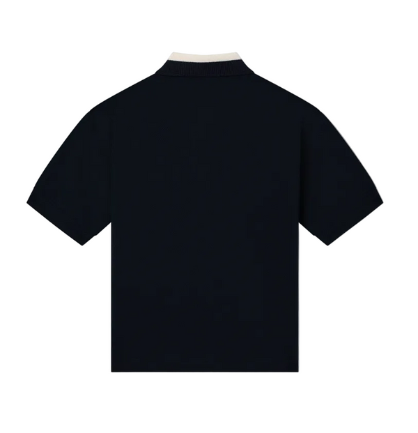 Navy Classic Eagle Patch Polo