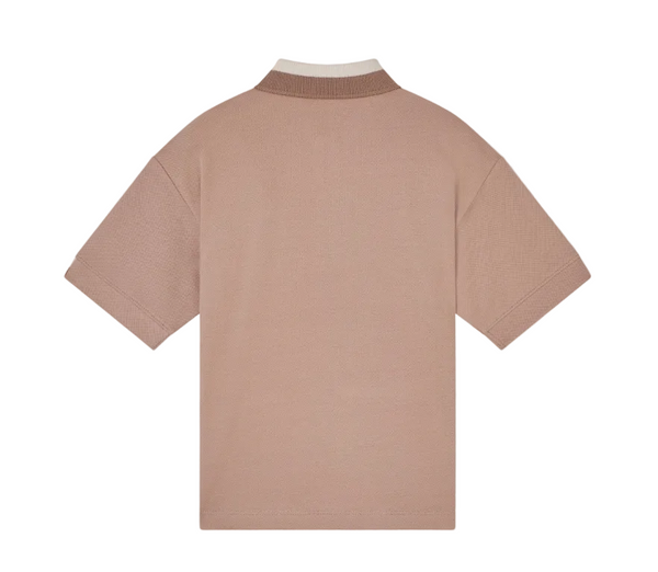 Taupe Classic Eagle Patch Polo