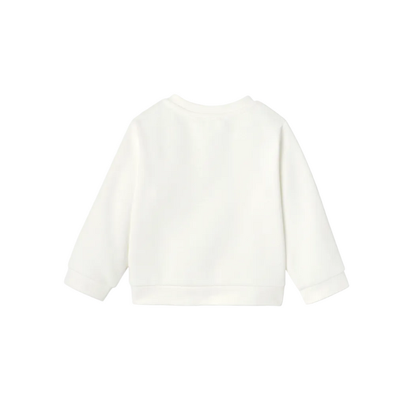 White Baby Fantaise Airplane Crewneck