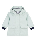 Mint Baby Hooded Raincoat