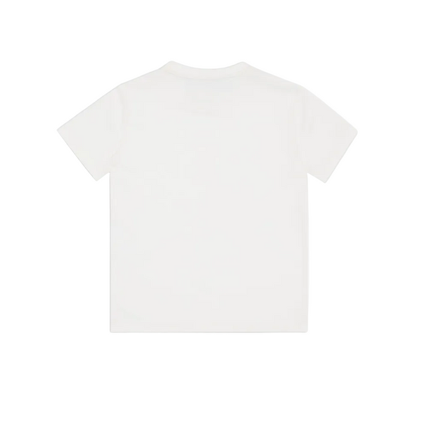 White Mini Logo Classic Tee