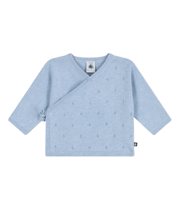 Blue Baby Knit Cardigan