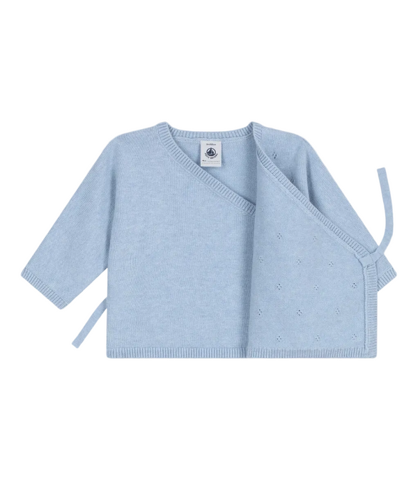 Blue Baby Knit Cardigan