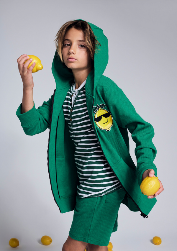 Green Strivers Lemon Hoodie