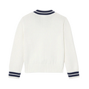 White Guenievre Cableknit Sweater