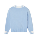 Blue Guenievrebis Cableknit Sweater