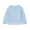 Blue Baby Fibelite Cableknit Sweater