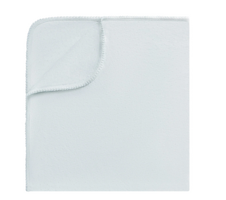 Light Blue Pointelle Blanket