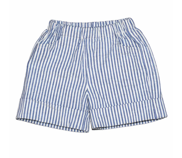 Light Blue Stripe Vo Short