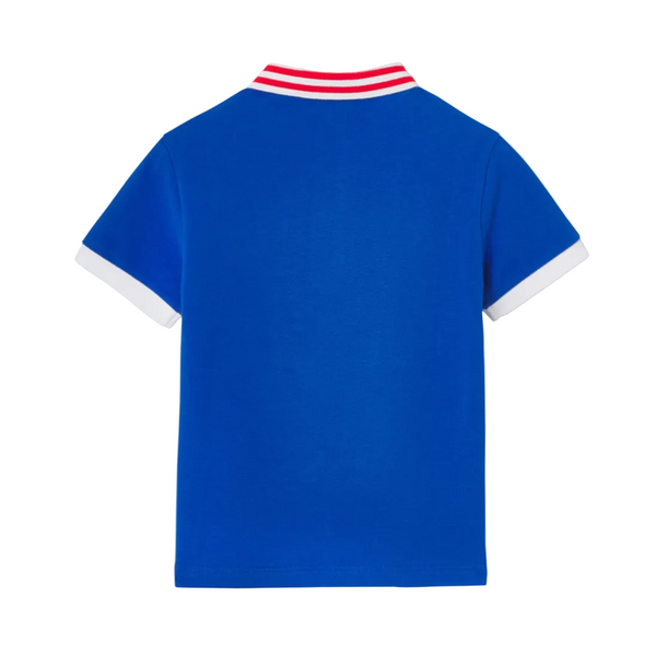 Royal Blue Ecusson Polo