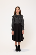 Black and White Polka Dot Tania Blouse