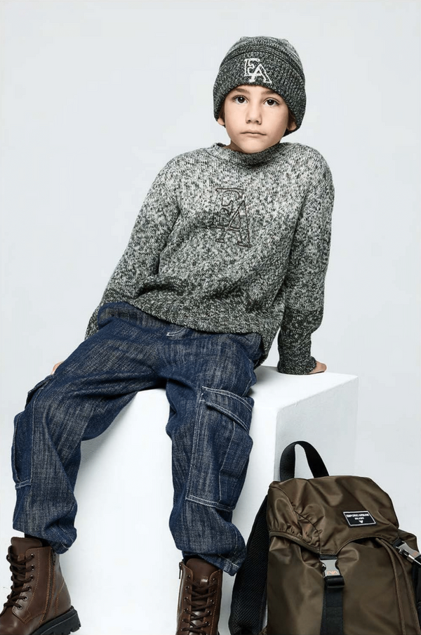 Green Shaded EA Sweater