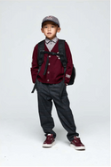 Grey Glen Plaid Trousers