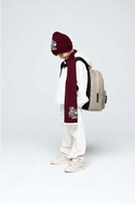Maroon Varsity Logo Hat and Scarf Set