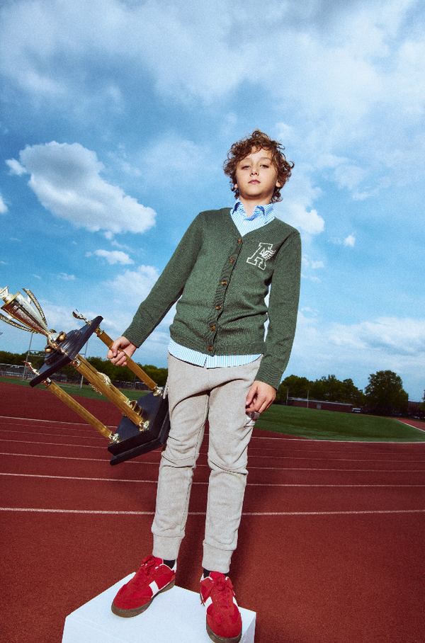 Hunter Green Obi Cardigan