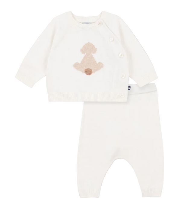 Baby Cream Knit Ensemble